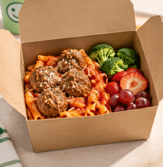Turkey Meatballs & Pasta
